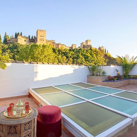 Villa Morayma House Terrace With Views To Alhambra à Grenade Extérieur photo